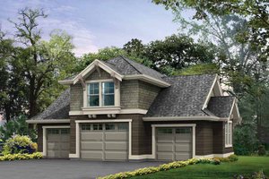 Craftsman Exterior - Front Elevation Plan #132-285