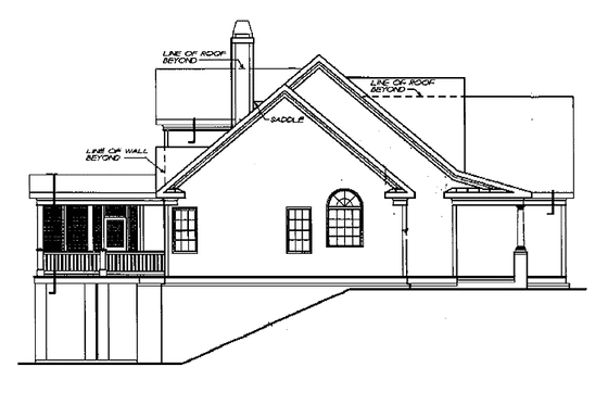 Exterior - Other Elevation for Craftsman House Plan #927-310 - 4 bed, 3 bath