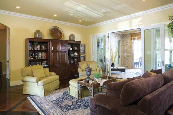 Interior - Family Room 2 for Traditional House Plan #17-2757 - 3 bed, 3.5 bath