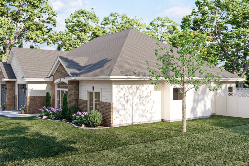 Architectural House Design - Exterior - Other Elevation for Traditional House Plan #455-121 - 3 bed, 2 bath