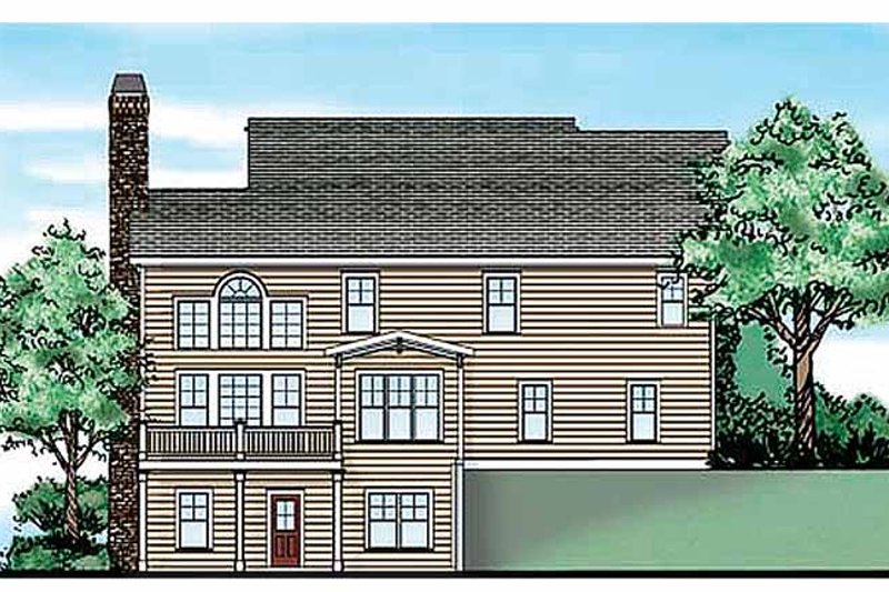 Dream House Plan - Exterior - Rear Elevation for Craftsman House Plan #927-188 - 4 bed, 3 bath