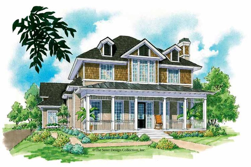 Dream House Plan - Victorian Exterior - Front Elevation Plan #930-210