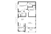 Bungalow Style House Plan - 2 Beds 1 Baths 900 Sq/Ft Plan #515-55 