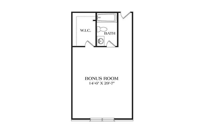 Dream House Plan - Floor Plan - Other Floor for Ranch House Plan #453-631 - 4 bed, 3 bath