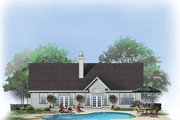 Ranch Style House Plan - 3 Beds 2 Baths 1658 Sq/Ft Plan #929-420 Exterior 
