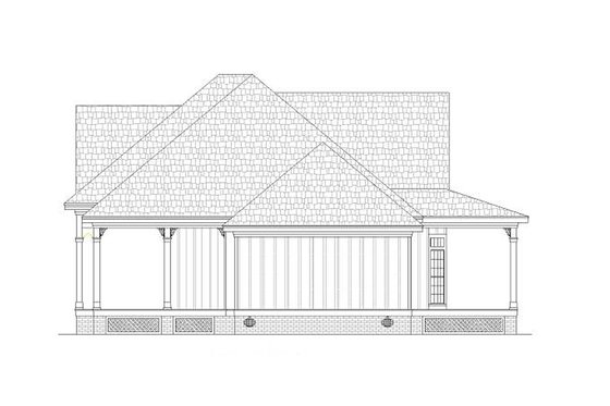 Exterior - Other Elevation for Cottage House Plan #45-378 - 3 bed, 2 bath