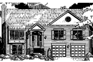 Architectural House Design - Traditional Exterior - Front Elevation Plan #953-126