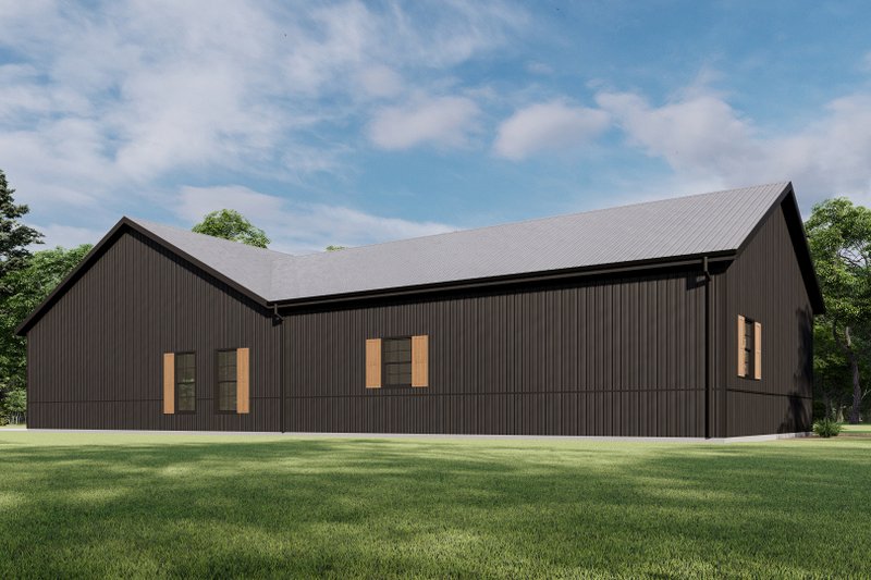 Home Plan - Exterior - Other Elevation 1 for Barndominium House Plan #1092-69 - 2 bed, 2 bath