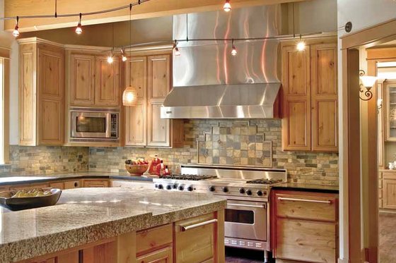 Interior - Kitchen for Contemporary House Plan #951-2 - 4 bed, 4 bath