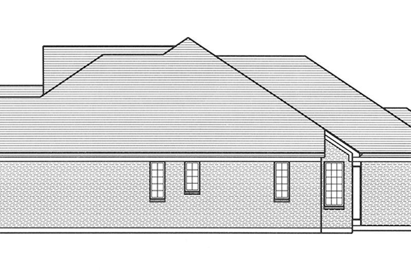 Dream House Plan - Exterior - Other Elevation for European House Plan #46-858 - 3 bed, 2.5 bath