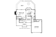 Country Style House Plan - 3 Beds 2.5 Baths 1783 Sq/Ft Plan #929-95 