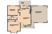 Ranch Style House Plan - 2 Beds 1 Baths 840 Sq/Ft Plan #515-13 