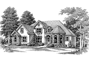 Country Style House Plan - 5 Beds 4.5 Baths 3618 Sq/Ft Plan #927-502 