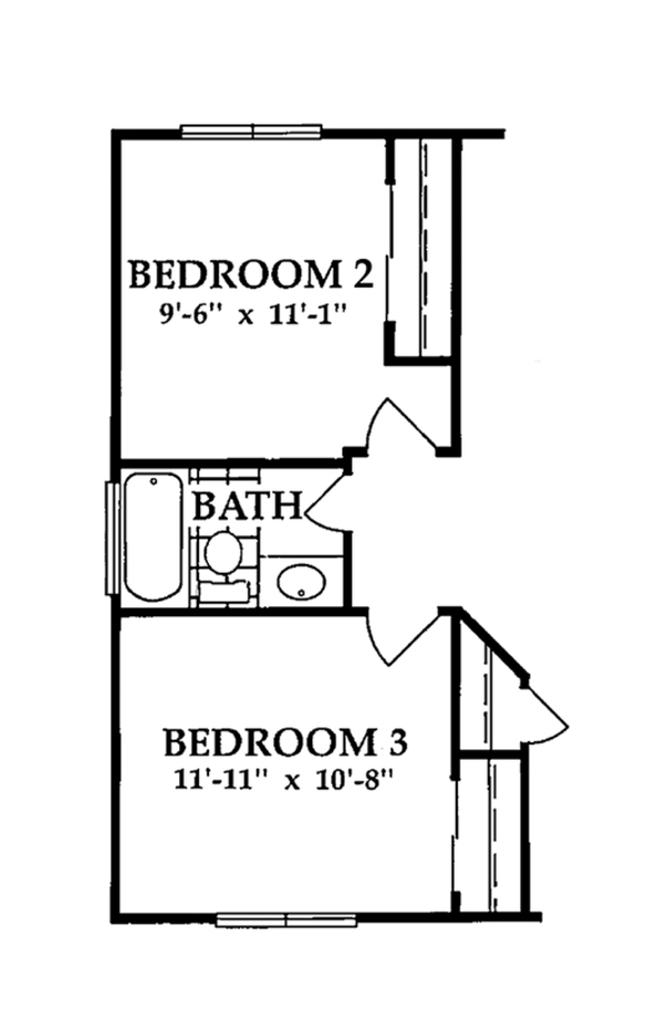 House Design - European Floor Plan - Main Floor Plan #942-8
