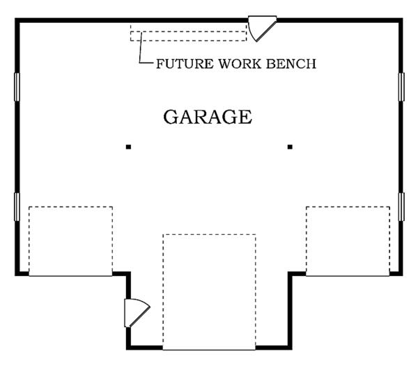 Architectural House Design - Floor Plan - Main Floor Plan #47-1072