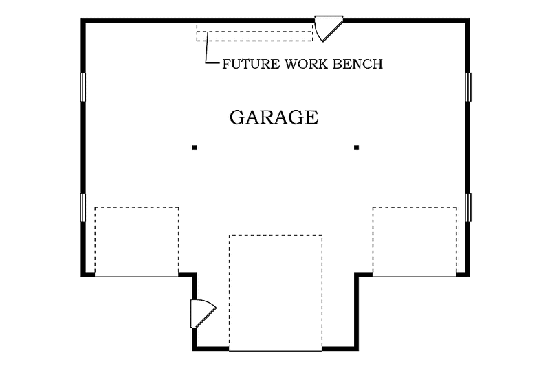 Home Plan - Floor Plan - Main Floor House Plan #47-1072, 0 bath