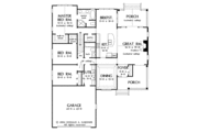 Country Style House Plan - 3 Beds 2 Baths 1886 Sq/Ft Plan #929-711 