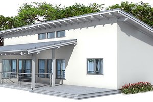 Exterior - Other Elevation for Modern House Plan #537-24 - 3 bed, 2 bath