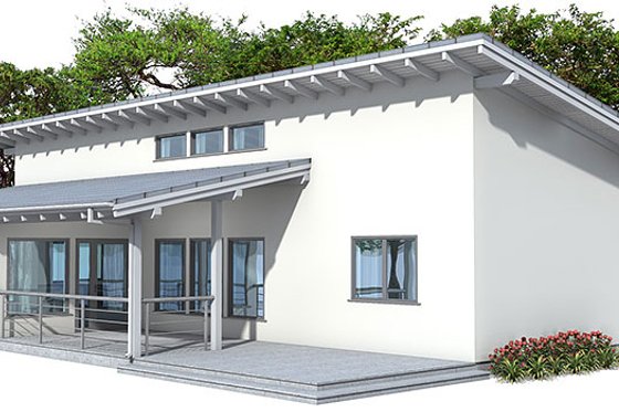 Exterior - Other Elevation for Modern House Plan #537-24 - 3 bed, 2 bath