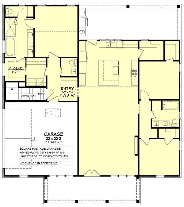 Dream House Plan - Floor Plan - Other Floor for Farmhouse House Plan #430-448 - 3 bed, 2.5 bath