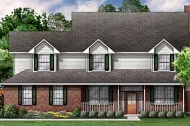 Traditional Style House Plan - 4 Beds 4 Baths 2625 Sq/Ft Plan #84-170