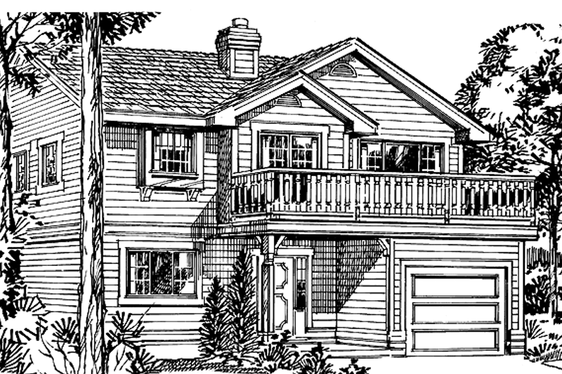 Home Plan - Craftsman Exterior - Front Elevation Plan #47-694