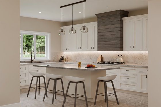 Interior - Kitchen 1 for Craftsman House Plan #1089-63 - 3 bed, 2.5 bath