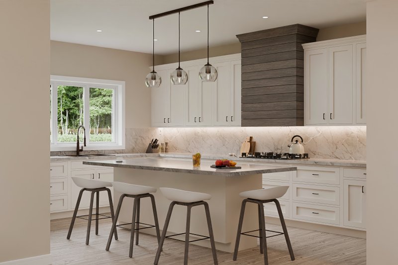Home Plan - Interior - Kitchen 1 for Craftsman House Plan #1089-63 - 3 bed, 2.5 bath