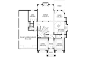 Prairie Style House Plan - 4 Beds 2.5 Baths 3500 Sq/Ft Plan #132-436 
