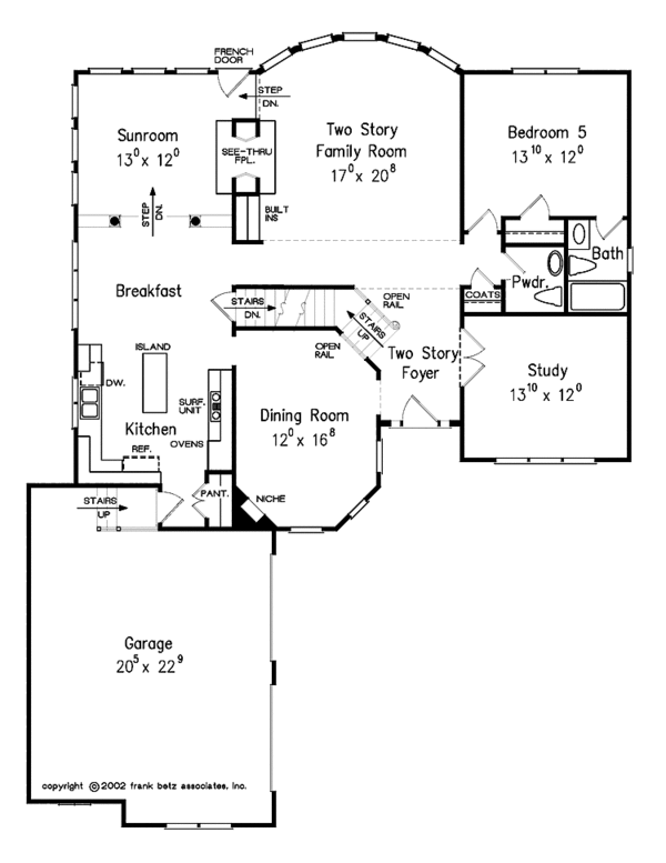 Home Plan - Country Floor Plan - Main Floor Plan #927-654