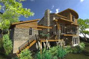 Contemporary Style House Plan - 2 Beds 2 Baths 985 Sq/Ft Plan #120-190 