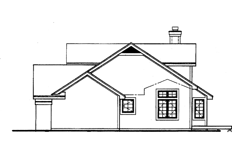 Home Plan - Floor Plan - Other Floor for Country House Plan #320-574 - 3 bed, 2.5 bath