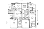 Traditional Style House Plan - 2 Beds 2 Baths 3127 Sq/Ft Plan #310-454 