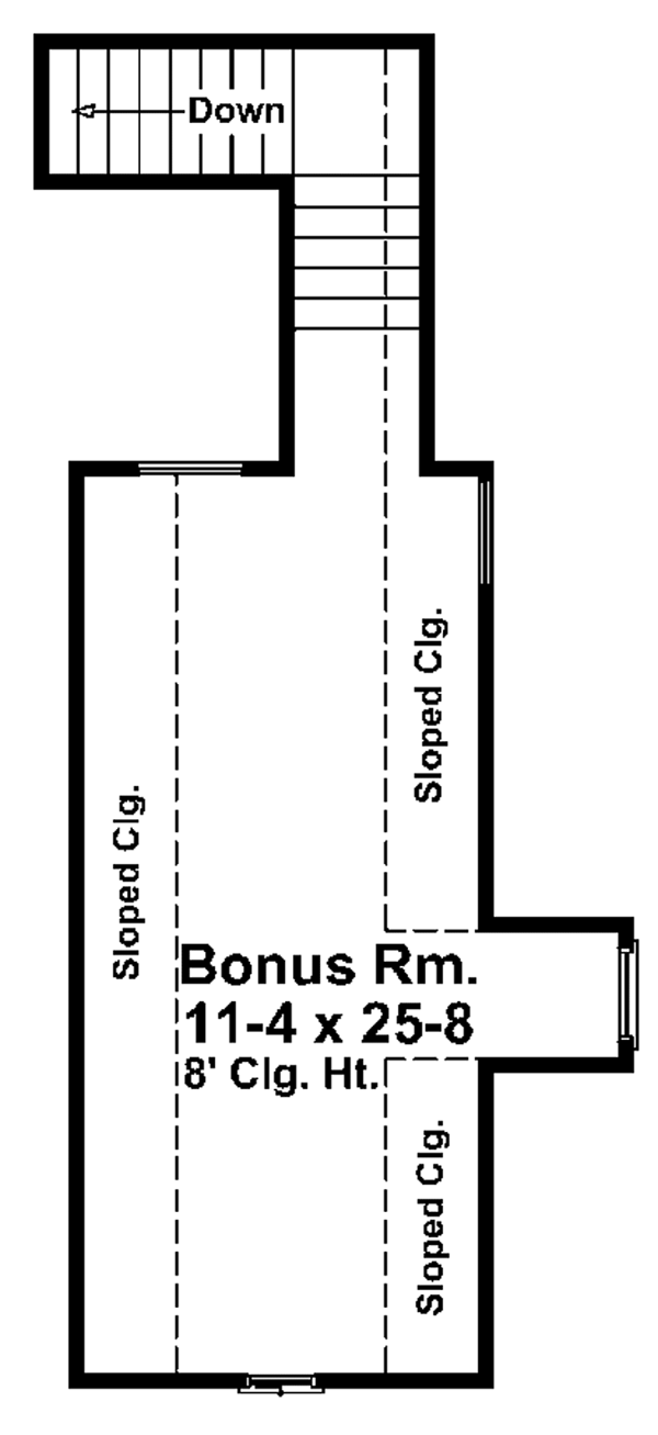 Architectural House Design - Country Floor Plan - Other Floor Plan #21-414