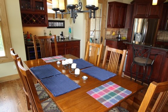 Interior - Dining Room for Ranch House Plan #54-481 - 4 bed, 3.5 bath
