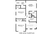 Contemporary Style House Plan - 4 Beds 3 Baths 1898 Sq/Ft Plan #932-643 