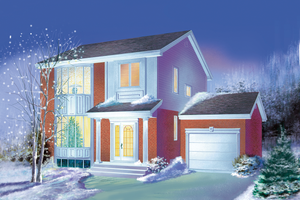 Traditional Exterior - Front Elevation Plan #25-2038
