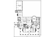 Southern Style House Plan - 6 Beds 6.5 Baths 9360 Sq/Ft Plan #20-2173 