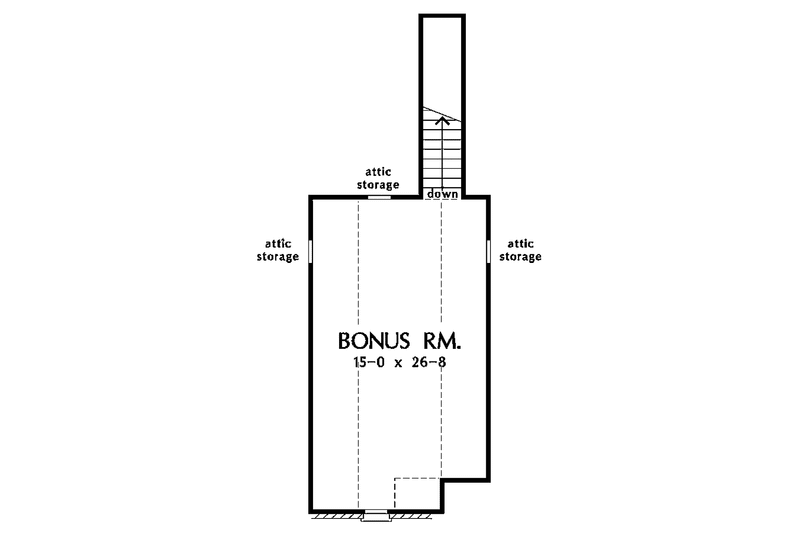 Home Plan - Floor Plan - Other Floor for Ranch House Plan #929-726 - 3 bed, 2 bath