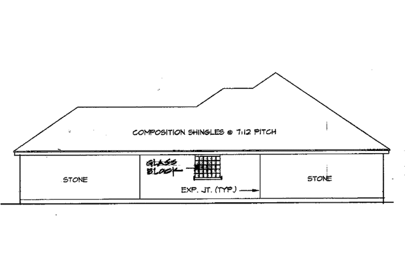 Architectural House Design - Floor Plan - Other Floor for Ranch House Plan #472-282 - 2 bed, 2 bath
