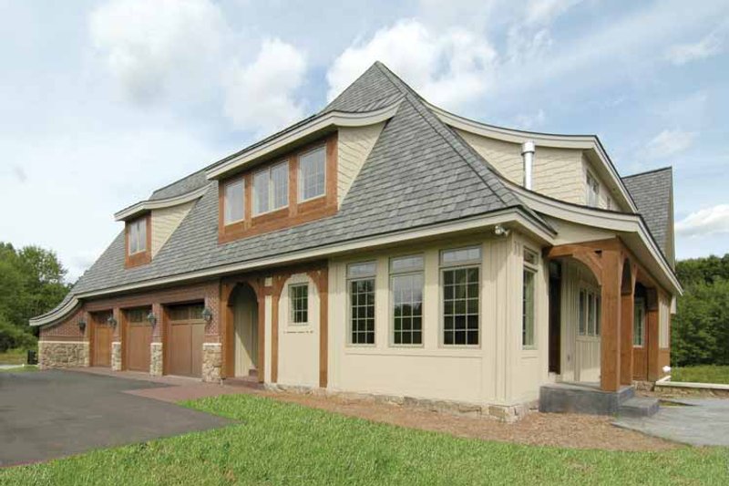 Home Plan - Exterior - Other Elevation for European House Plan #928-28 - 4 bed, 4.5 bath