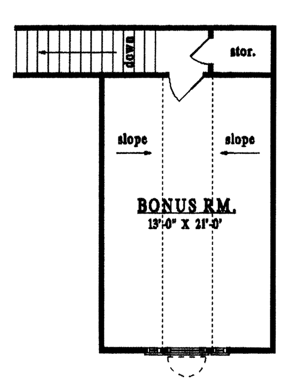 Home Plan - Country Floor Plan - Other Floor Plan #42-460
