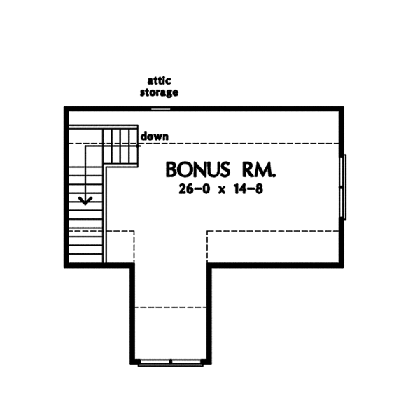 Architectural House Design - Craftsman Floor Plan - Other Floor Plan #929-879