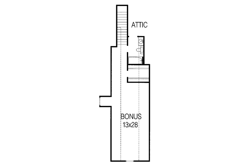 Architectural House Design - Floor Plan - Other Floor for Traditional House Plan #15-304 - 4 bed, 3.5 bath