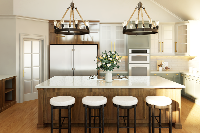 House Blueprint - Interior - Kitchen 1 for Barndominium House Plan #1064-414 - 3 bed, 3 bath