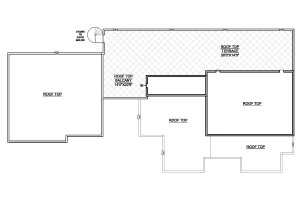 Floor Plan - Upper Floor for Modern House Plan #1073-11 - 4 bed, 2.5 bath