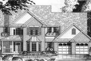 Traditional Style House Plan - 4 Beds 2.5 Baths 2444 Sq/Ft Plan #40-341 