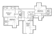 European Style House Plan - 7 Beds 5 Baths 4793 Sq/Ft Plan #5-439 