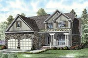 Traditional Style House Plan - 4 Beds 2.5 Baths 2470 Sq/Ft Plan #17-2779 