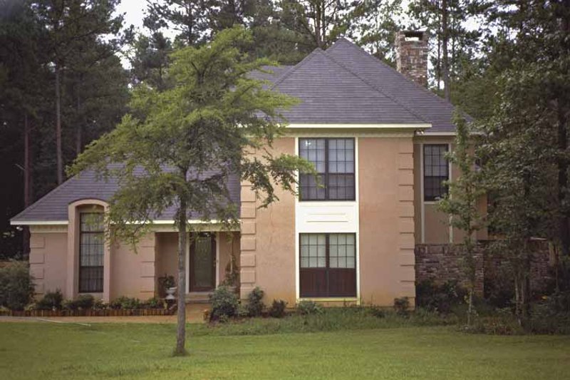 Home Plan - Mediterranean Exterior - Front Elevation Plan #45-382